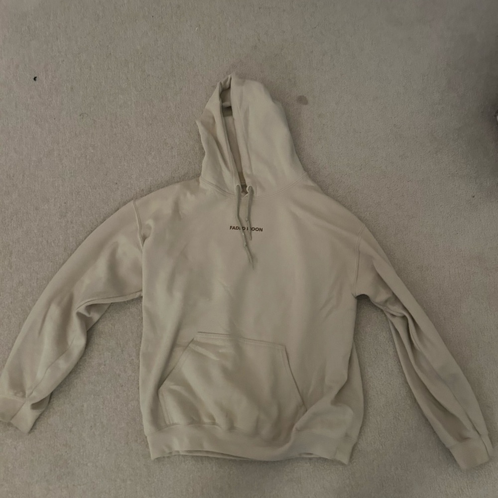 Faded moon hoodie